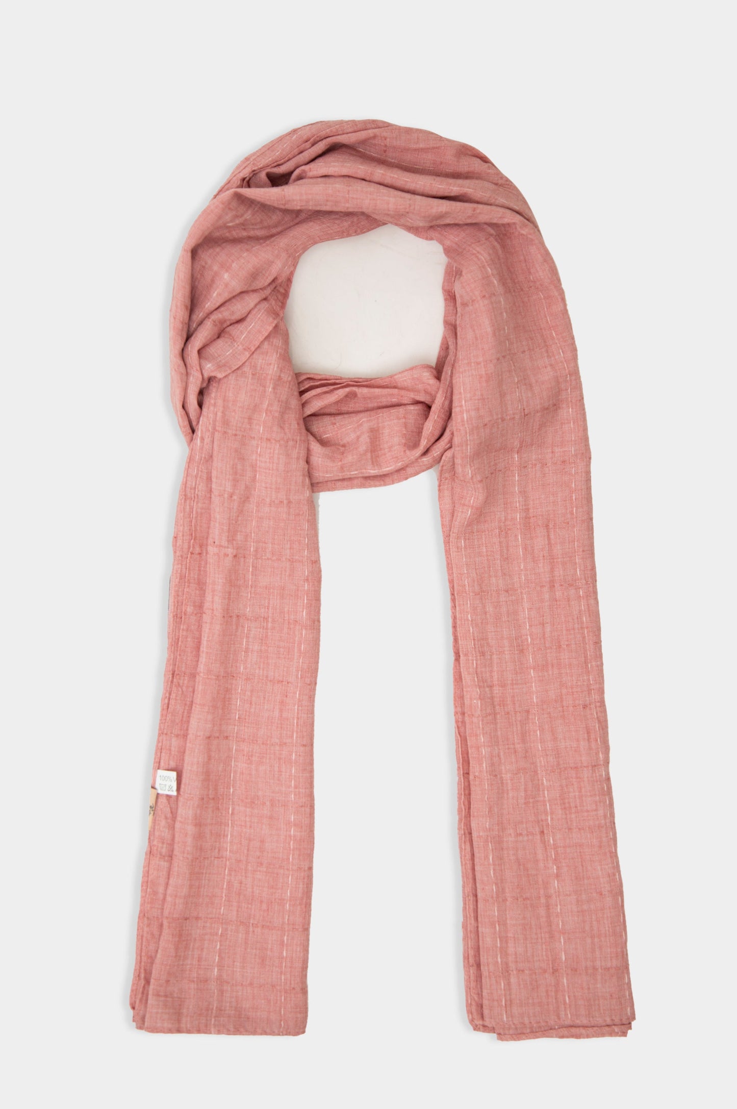Pink Solid Scarf