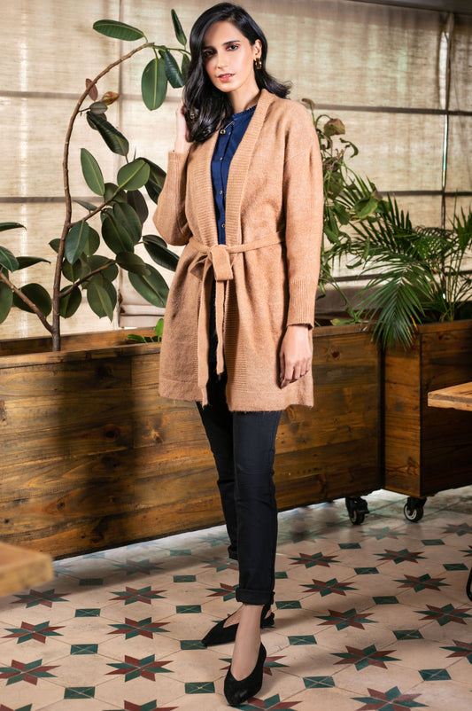 Tie waist Cardigan
