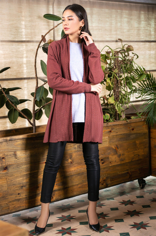 The AuburnOpen Front Cardigan