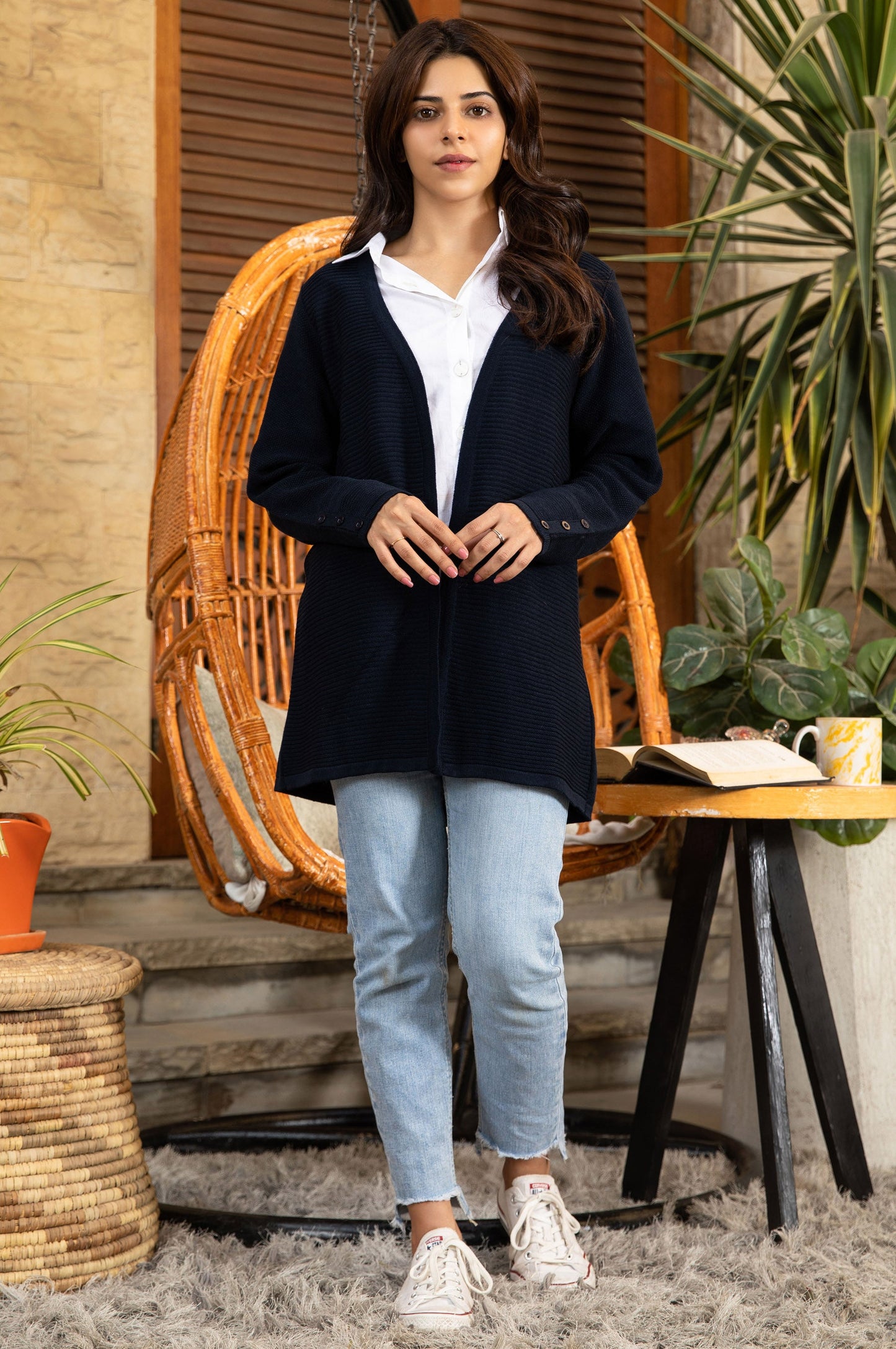 Statement Knitted Cardigan