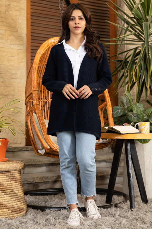 Statement Knitted Cardigan