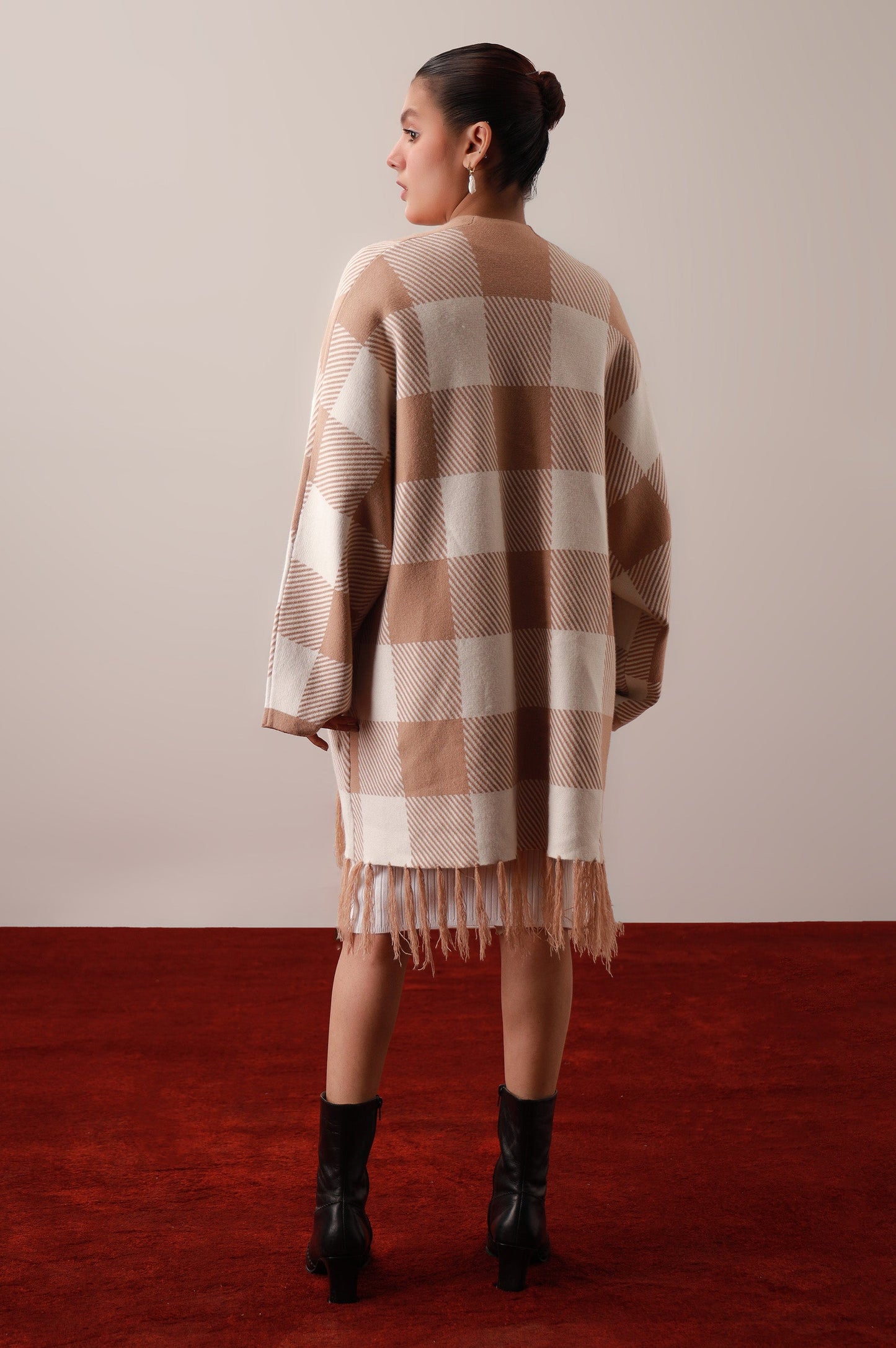 Boyfriend Cardigan - Beige