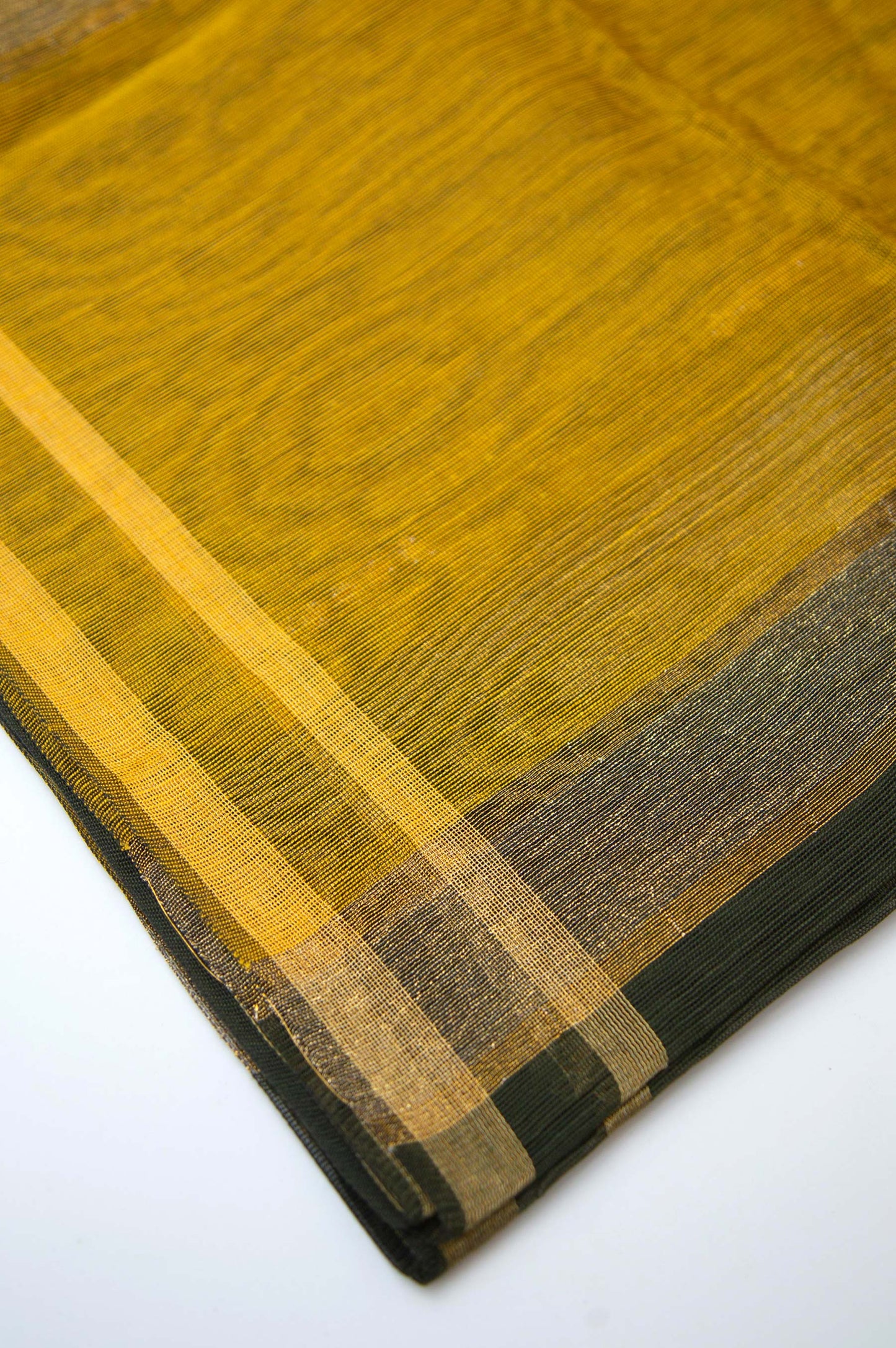 Printed Khaddi Net Dupatta - Green