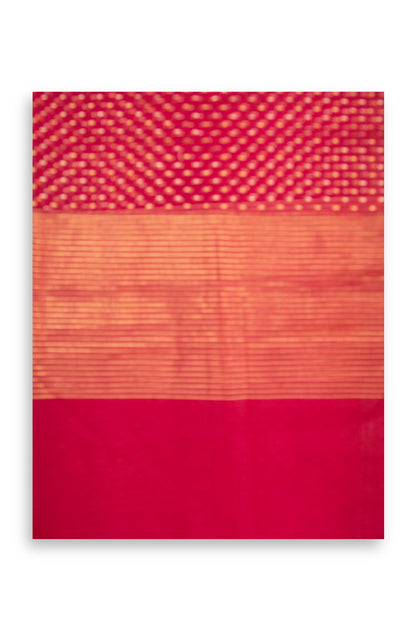 Printed Organza Dupatta - Pink