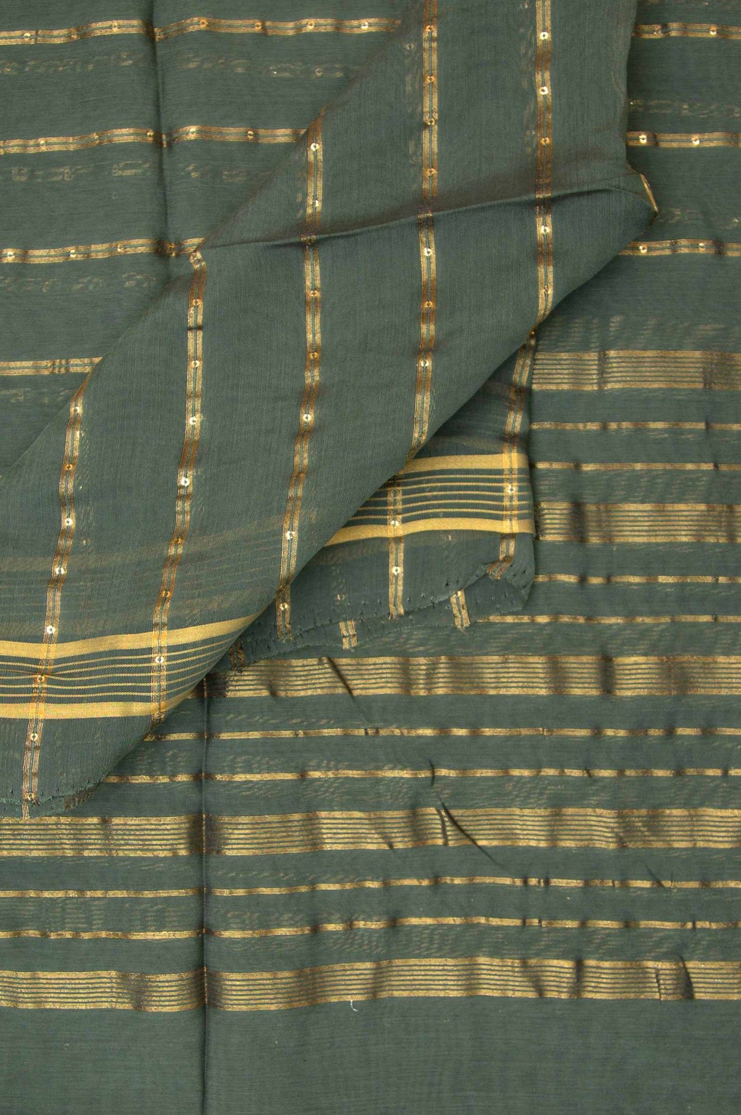 Printed Woven Zari Gold Dupatta - Maroon