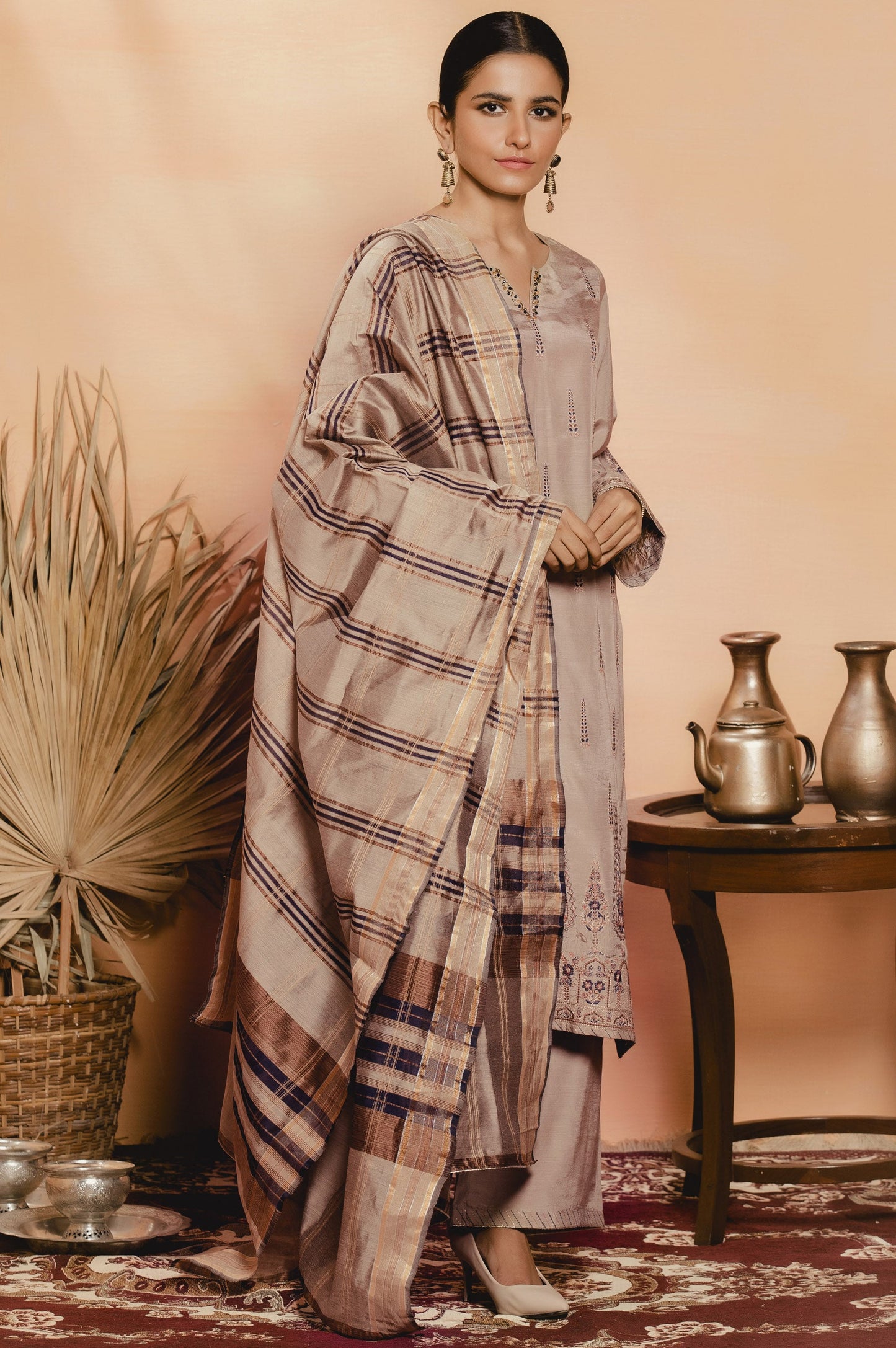 PC Unstitched Suit-Fabric: Raw Silk