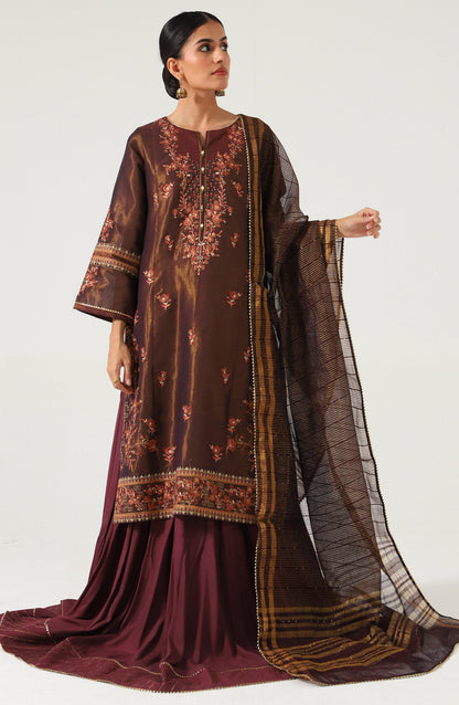 3 Piece Unstitched Embroidered Mysuri Suit