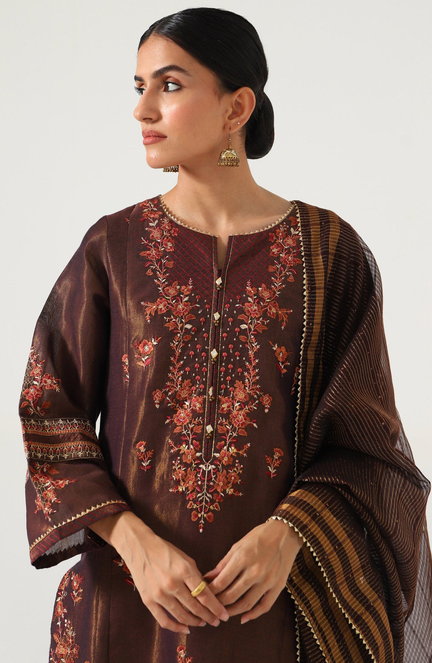 3 Piece Unstitched Embroidered Mysuri Suit