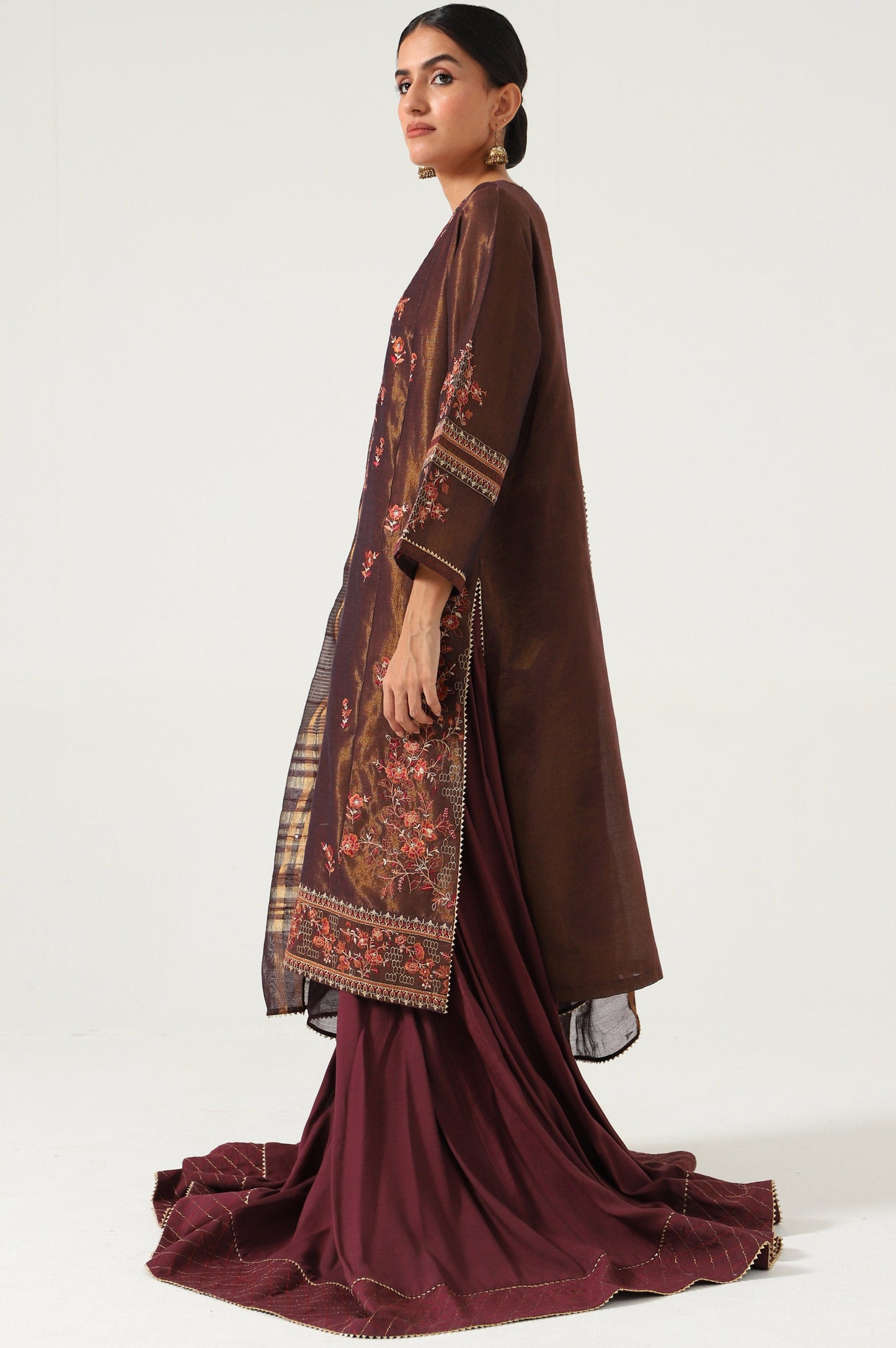 3 Piece Unstitched Embroidered Mysuri Suit