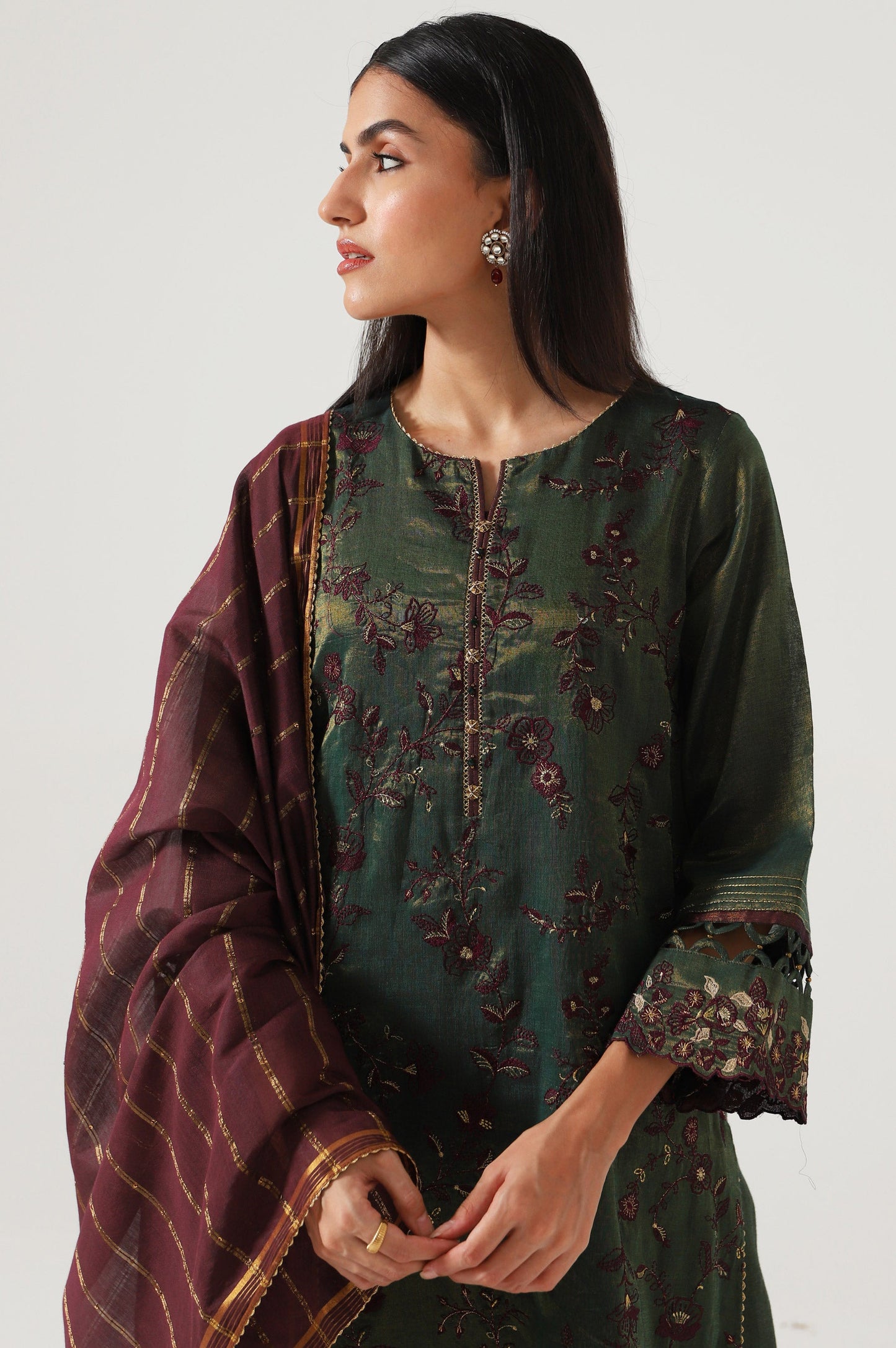 3 Piece Unstitched Embroidered Mysuri Suit