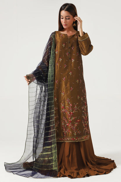 3 Piece Unstitched Embroidered Mysuri Suit