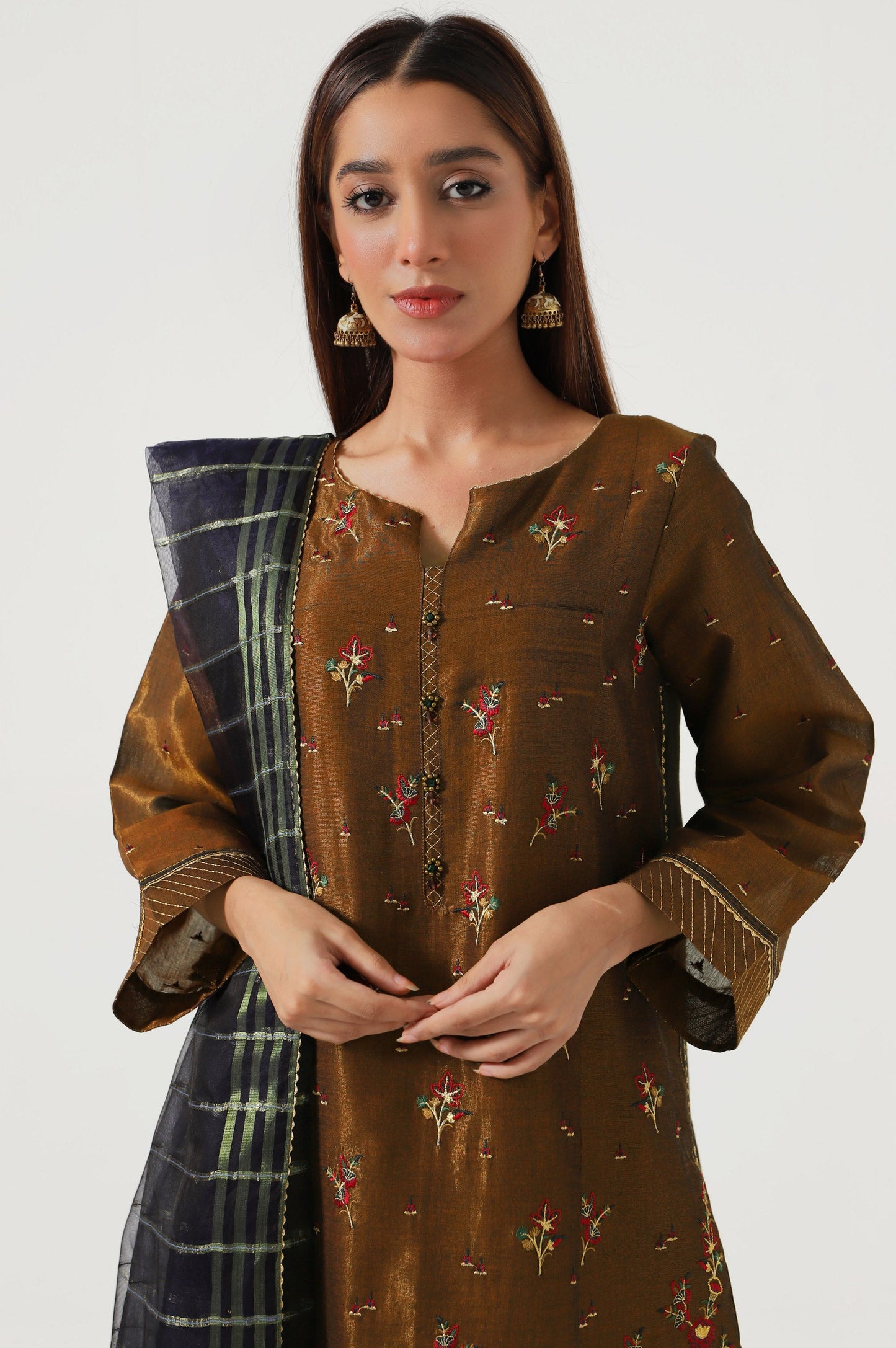 3 Piece Unstitched Embroidered Mysuri Suit