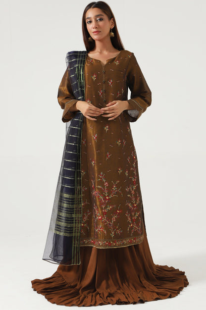 3 Piece Unstitched Embroidered Mysuri Suit