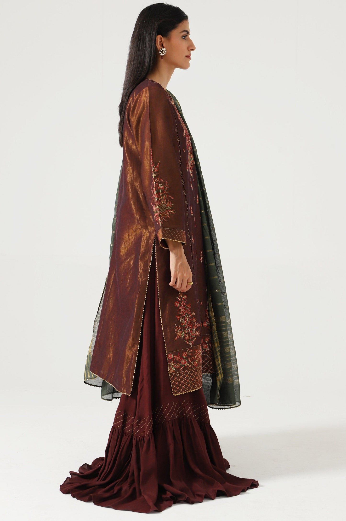 3 Piece Unstitched Embroidered Mysuri Suit