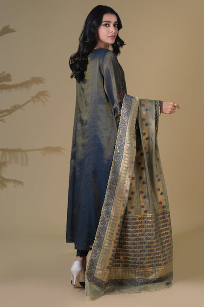 3 Piece Unstitched Embroidered Mysuri Suit