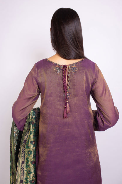 3 Piece Unstitched Embroidered Staple Mysuri Suit