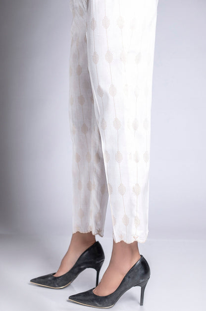 Gold Paste Embellished Cigarette Pant
