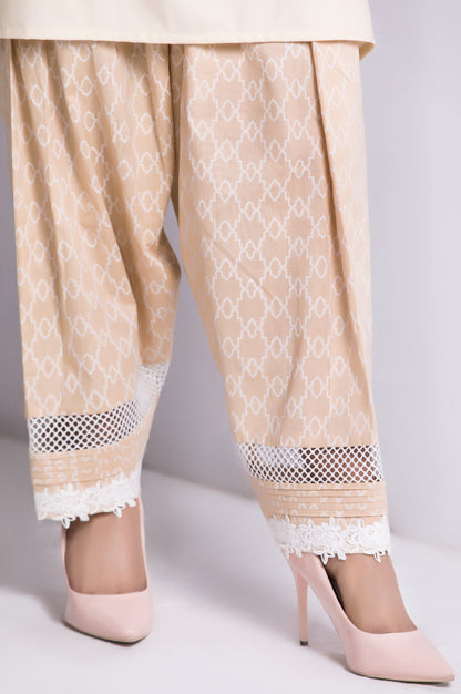 Zeen Beige Paste Shalwar