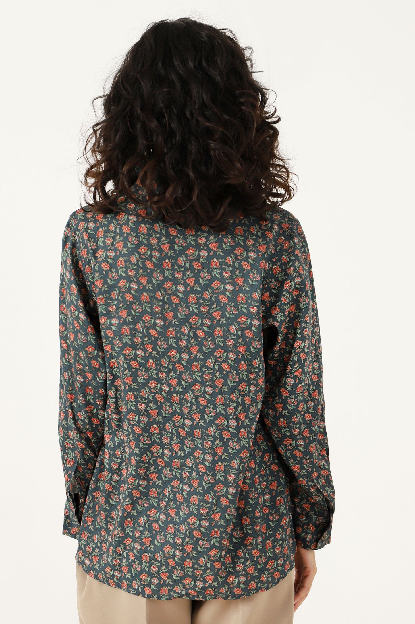 Stitched 1 Piece Tencel Printed Top