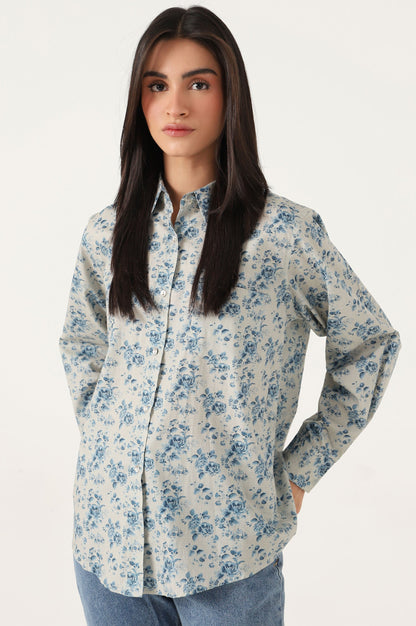 Stitched 1 Piece Tencel Printed Top