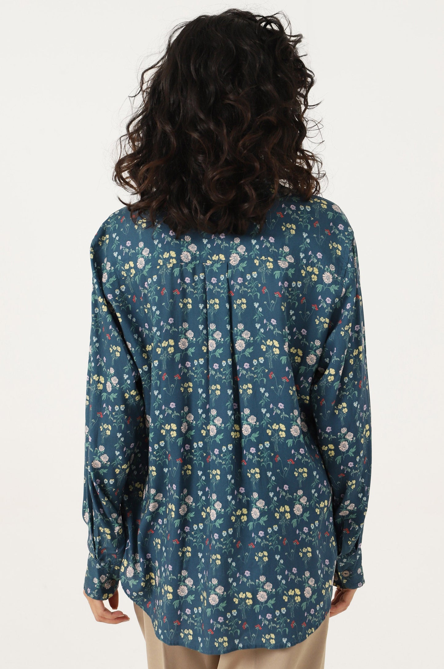 Stitched 1 Piece Tencel Printed Top