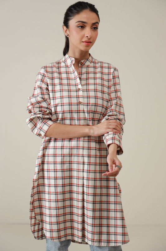 Western Top - Red/White