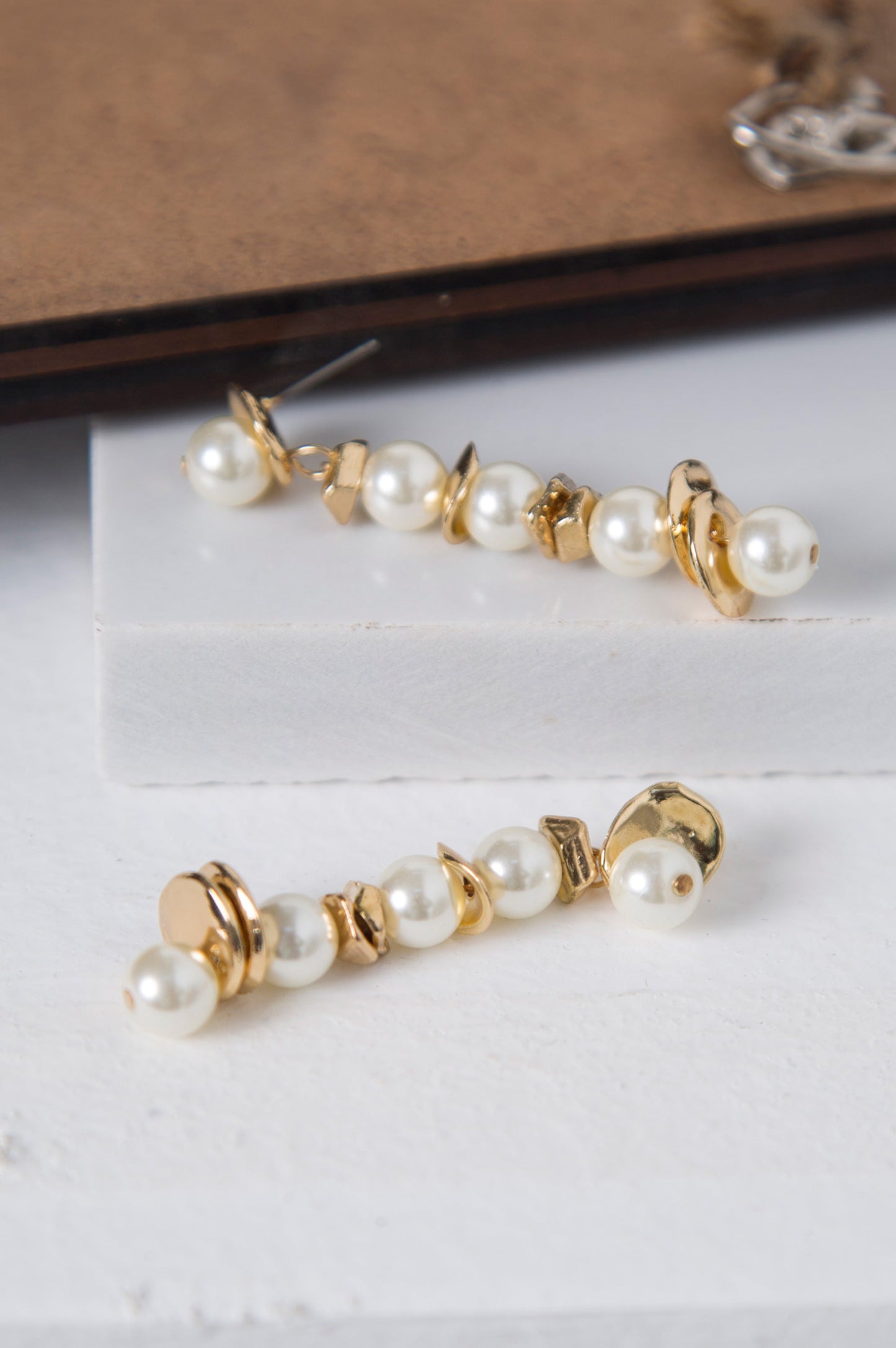 Dangling Chain Earrings