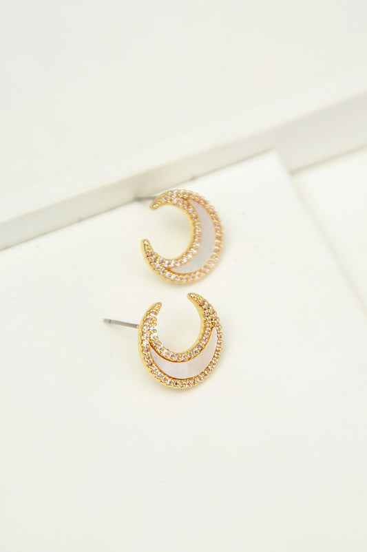 Moon Shaped Earrings