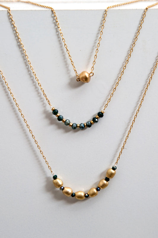 Layer Beaded Necklace