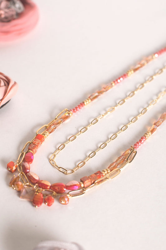 Beaded Layer Necklace