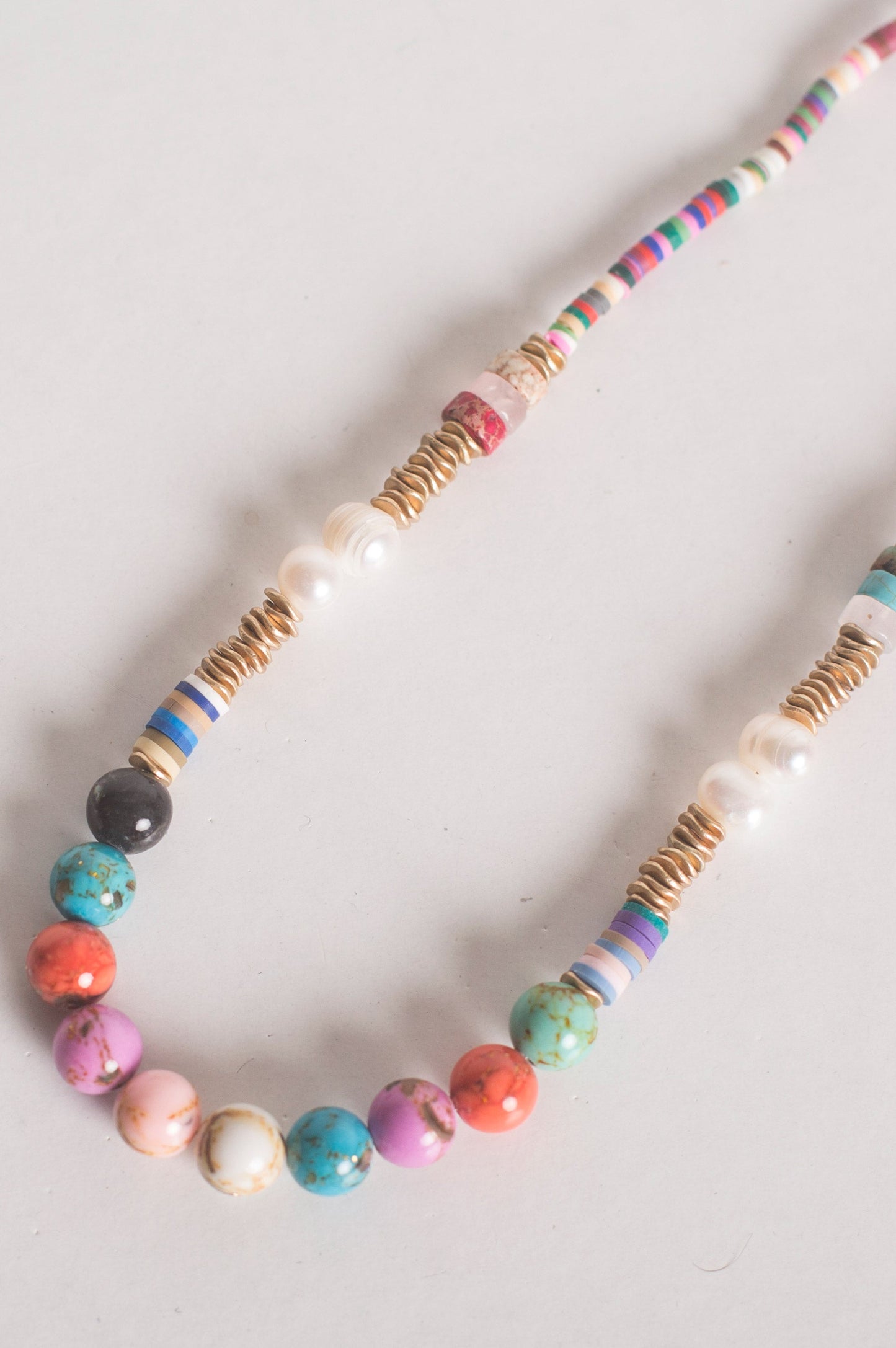 Confetti Beaded Necklace - Multi