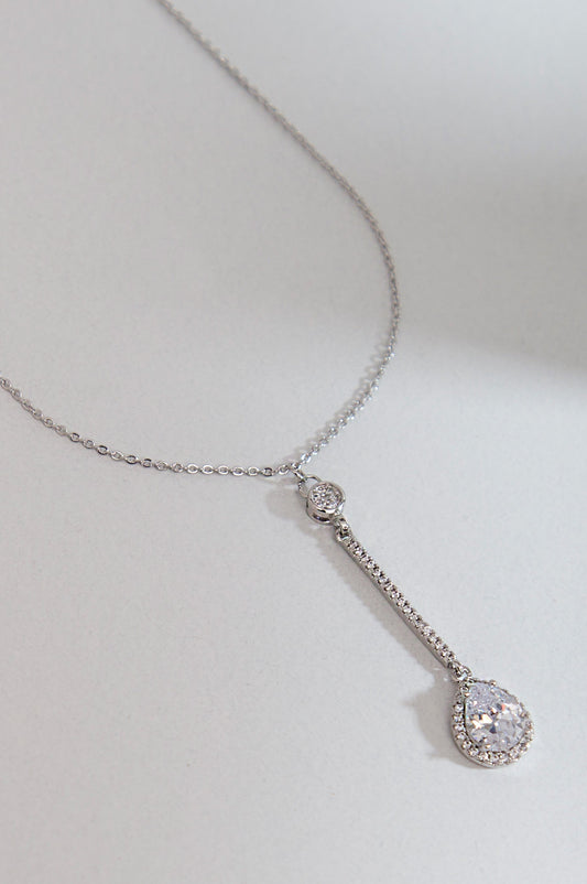 Linear Teardrop Pendant