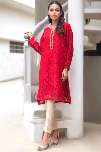 Stitched 1 Piece Jacquard Embroidered Suit