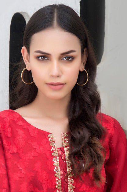 Stitched 1 Piece Jacquard Embroidered Suit