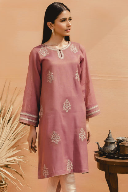 Stitched 1 Piece Maysori Nat Embroidered Shirt