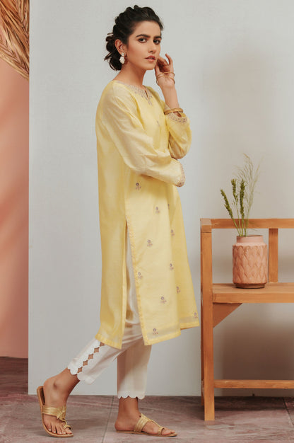 Stitched 1 Piece Cotton Staple Embroidered Shirt