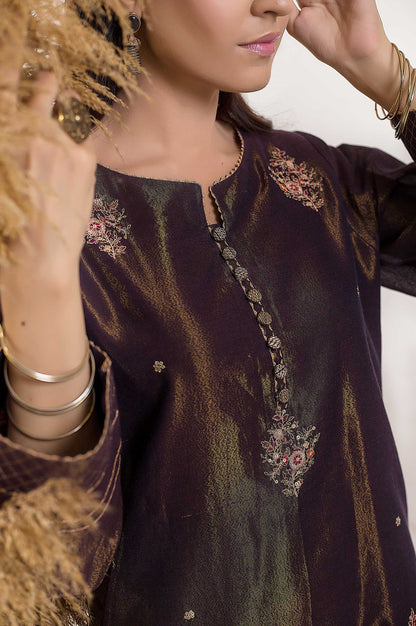 Stitched 1 Piece Mysuri Embroidered Shirt