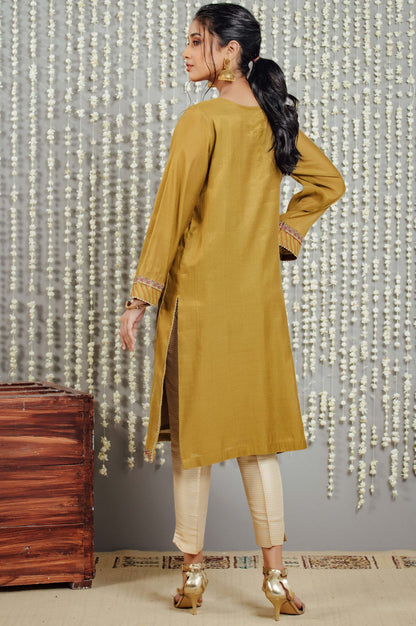 Stitched 1 Piece Staple Mysuri Embroidered Shirt