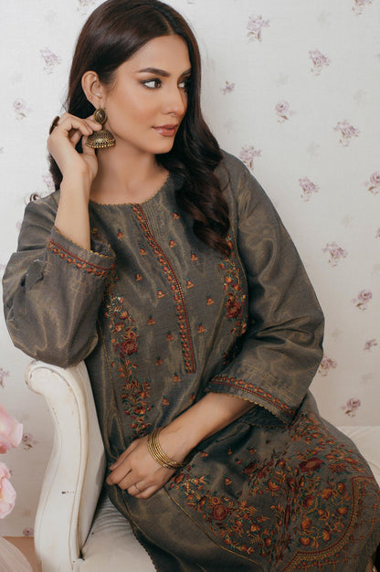 Stitched 1 Piece Masoori Embroidered Shirt