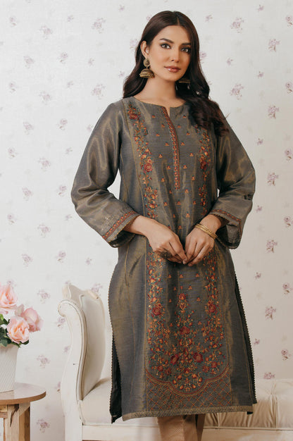 Stitched 1 Piece Masoori Embroidered Shirt