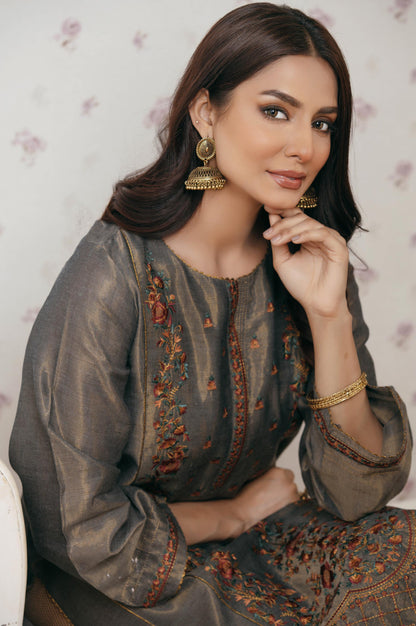 Stitched 1 Piece Masoori Embroidered Shirt