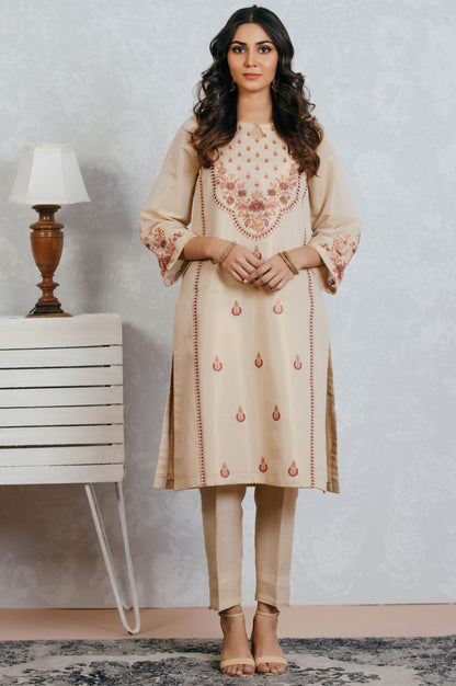 Stitched 1 Piece Mysuri Embroidered Shirt