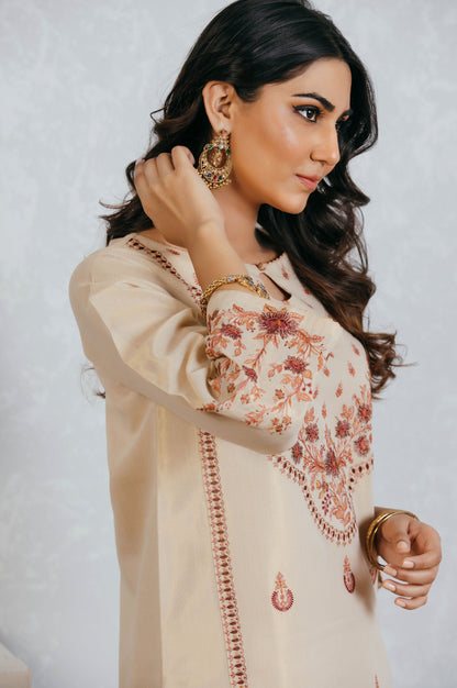 Stitched 1 Piece Mysuri Embroidered Shirt