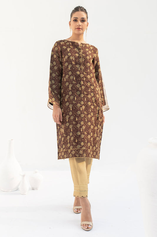 Stitched 1 Piece Digital Print + Embroidered Shirt