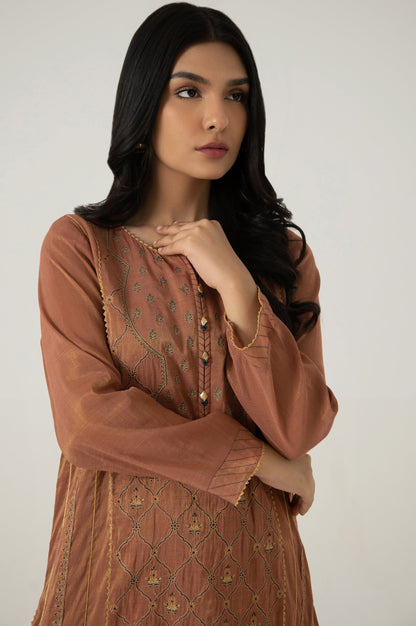 Stitched 1 Piece Staple Maysuri Embroidered Shirt