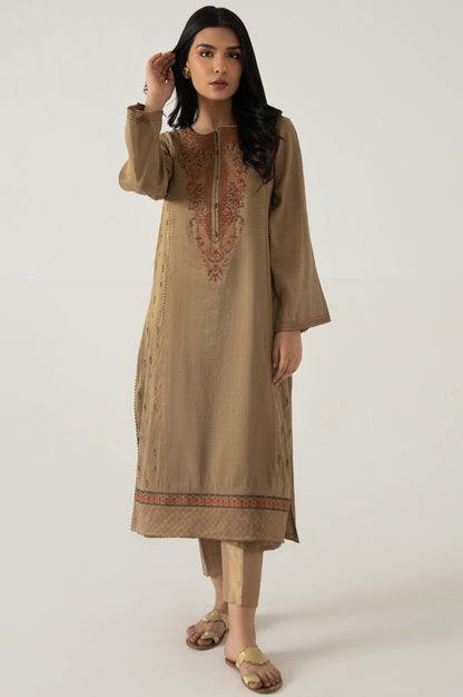 Stitched 1 Piece Staple Maysuri Embroidered Shirt