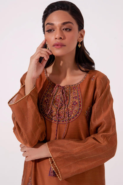 Stitched 1 Piece Cotton Net Shirt