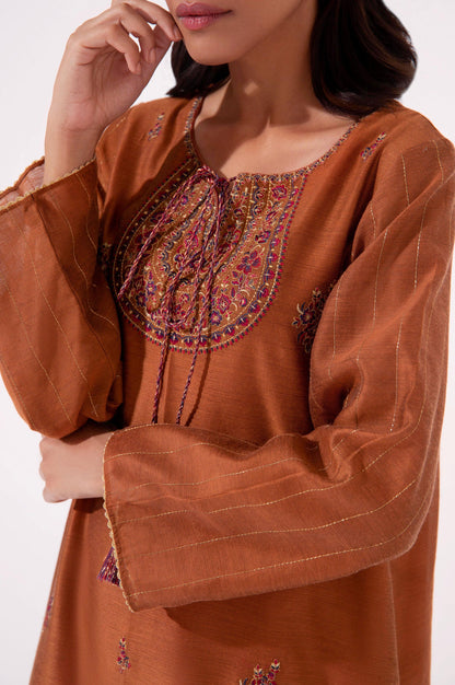 Stitched 1 Piece Cotton Net Shirt