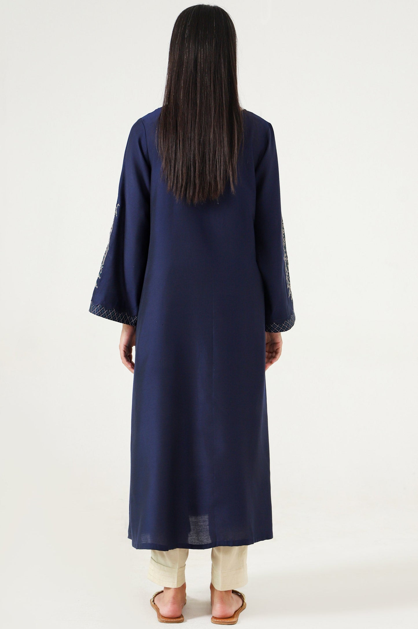 Stitched 1 Piece Cotton Silk Shirt