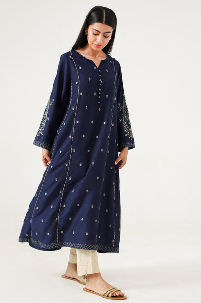 Stitched 1 Piece Cotton Silk Shirt